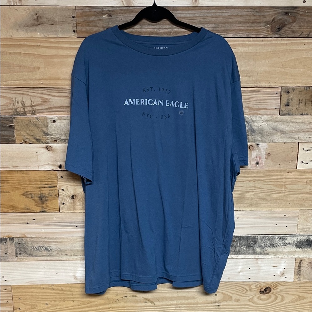 American Eagle Outfitters size XXXL Navy Color Standard Fit Short Sleeve Tee